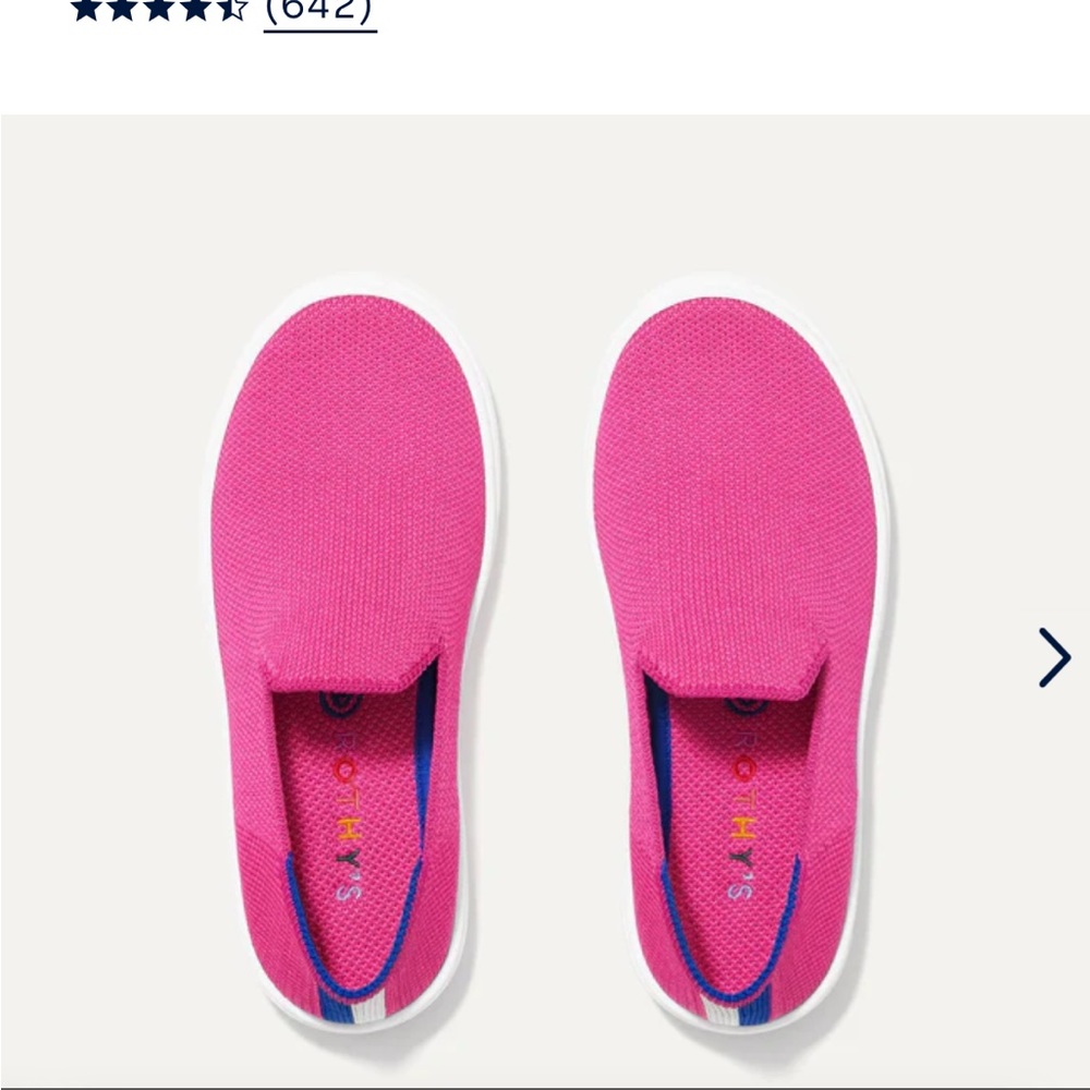 NEW Rothy’s slip on shoes. Kids size 11